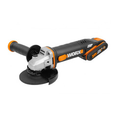 Угловая шлифмашина WORX WX803, аккумуляторная