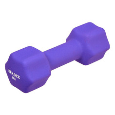 Гантель Bradex SF 0544 1гант. 4кг неопр. фиолетовый