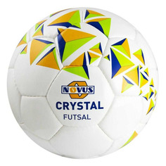 Мяч футбольный Novus Crystal Futsal, для зала, 4-й размер, белый [00-00000421]