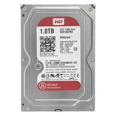Жесткий диск WD Red WD10EFRX, 1ТБ, HDD, SATA III, 3.5"