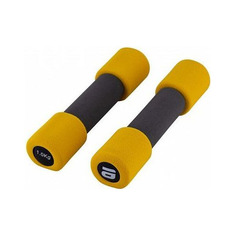 Набор гантелей Atemi AD032 2гант. 1кг неопр. желтый (00000097708)