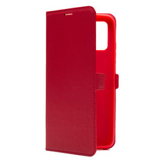 Чехол (флип-кейс) BORASCO Book case, для Samsung Galaxy A02s, красный [39835]