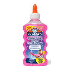 Клей-гель ELMERS 2077249/1, блестки розовые, прозрачный Elmer's