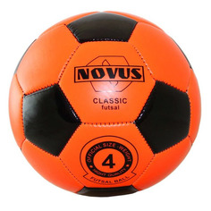 Мяч футбольный Novus Classic Futsal, для твердых покрытий, 4-й размер, оранжевый [00-00004638]