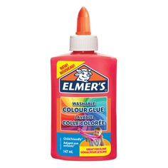 Клей-гель ELMERS 2109491/1, для изготовления слаймов, розовый Elmer's