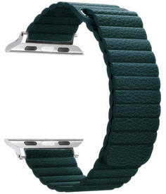 Ремешок EVA Leather для Apple Watch 38/40mm D.Green (AVA008GR)