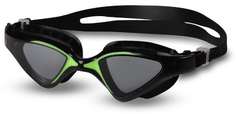 Очки для плавания INDIGO Neon, черно-зеленые (GS20-3)