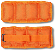 Утяжелители INDIGO SM-148 Классик, 2х0,5 кг, оранжевые