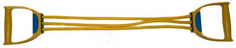 Эспандер INDIGO SM-073, Latex Light 6-18 кг, 70 см, желтый