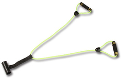 Эспандер INDIGO SM-198, с фиксатором в дверной проем, 2 жгута