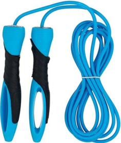 Скакалка INDIGO 2,7 м, голубая (1201C P HKJR)