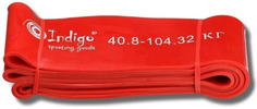 Эспандер INDIGO 97660 IR Кроссфит 40-105 кг, красный