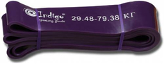 Эспандер INDIGO 601 HKRBB Кроссфит 29-79 кг, фиолетовый