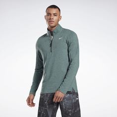 Футболка с длинным рукавом Activchill+Cotton Quarter-Zip Reebok