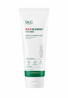 Пенка для умывания Dr.G гипоаллергенная увляжняющая R.E.D. BLEMISH FOR MEN GENTLE CLEANSING FOAM, 150 мл