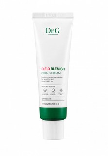 Крем для лица Dr.G защитный для чувствительной кожи DR.G RED BLEMISH CICA-S CREAM, 50 мл
