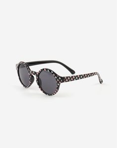 Солнцезащитные очки с принтом для девочки Gloria Jeans