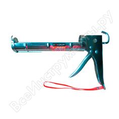 Полукорпусный оцинкованный пистолет для герметиков ZOLDER