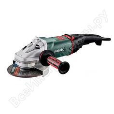 Угловая шлифмашина metabo wepba 24-180 mvt quick 606480000