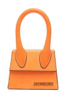 Оранжевая кожаная сумка Le Chiquito Jacquemus