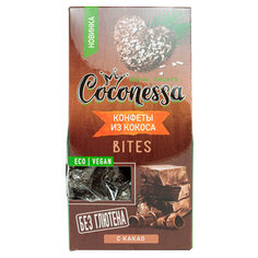 Конфеты кокосовые Coconessa с какао 90 г
