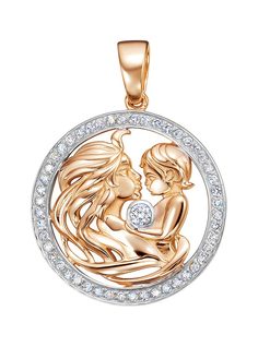 Золотые кулоны, подвески, медальоны Vesna jewelry