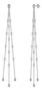 Серебряные серьги WANNA?BE! Wannabe