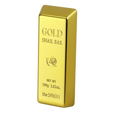 The Saem, Мыло для умывания Gold Snail Bar, 100 г