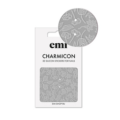 EMI, 3D-стикеры Charmicon №177, Цветы белые