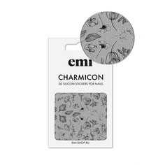 EMI, 3D-стикеры Charmicon №176, Цветы черные