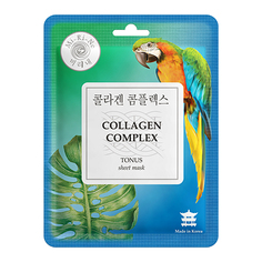 Mi-Ri-Ne, Тканевая маска для лица Collagen Complex, 23 г