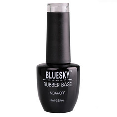 Bluesky, База Rubber Soak Off, 8 мл