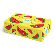 Салфетки бумажные LELEA 2-х слойные Watermelon 100 шт