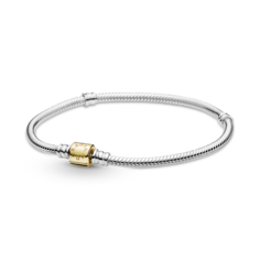 Браслет Moments из серебра 925 пробы с замком из золота 585 пробы Pandora
