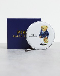 Белый кошелек для монет с логотипом в виде медвежонка Polo Ralph Lauren