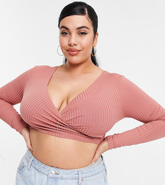 Золотистая тонкая цепочка для тела ASOS DESIGN Curve-Золотистый