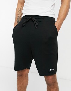 Спортивные шорты с заниженным шаговым швом ASOS 4505-Черный цвет