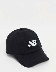 Черная кепка с логотипом New Balance-Черный цвет