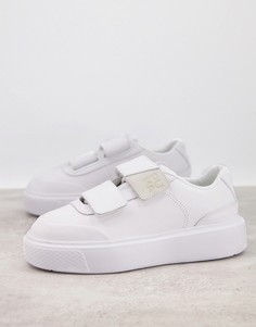 Бело-зеленые кроссовки Puma Oslo Maja Infuse-Зеленый цвет