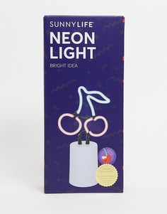Небольшой неоновый светодиодный светильник в форме вишни с разъемом USB Sunnylife-Красный