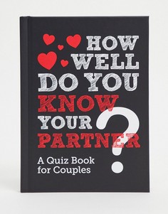 Книга-викторина "How Well Do You Know Your Partner" (рус. «Как хорошо ты знаешь своего партнера»)-Многоцветный Allsorted