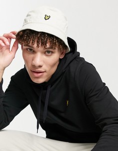 Светло-бежевая панама с логотипом Lyle & Scott-Нейтральный