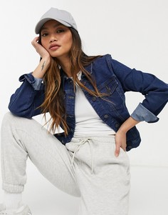 Синяя джинсовая куртка Vero Moda-Голубой