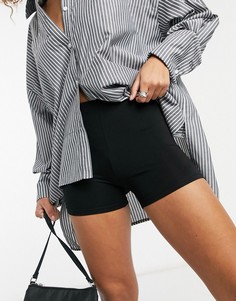 Короткие шорты-леггинсы ASOS DESIGN-Черный цвет