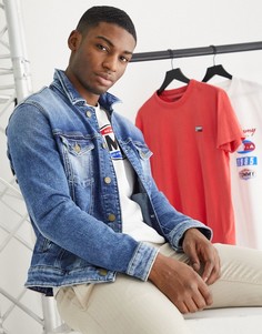 Куртка классического кроя Tommy Jeans-Голубой