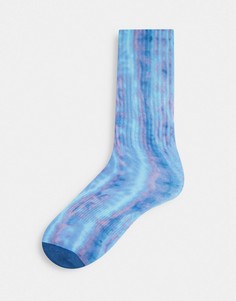 Носки в фиолетовом и синем цветах Volcom Vibes-Голубой