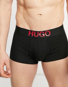 Черные боксеры-брифы HUGO Bodywear Iconic-Черный цвет