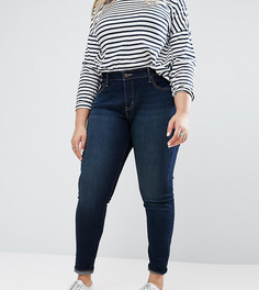 Корректирующие супероблегающие джинсы Levis Plus 310-Синий