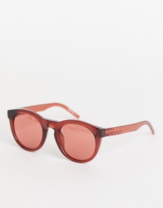 Солнцезащитные очки с логотипом Hugo by Hugo Boss 1071/S-Красный