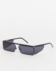 Солнцезащитные очки со вставками сбоку Hugo by Hugo Boss 1094/S-Черный цвет